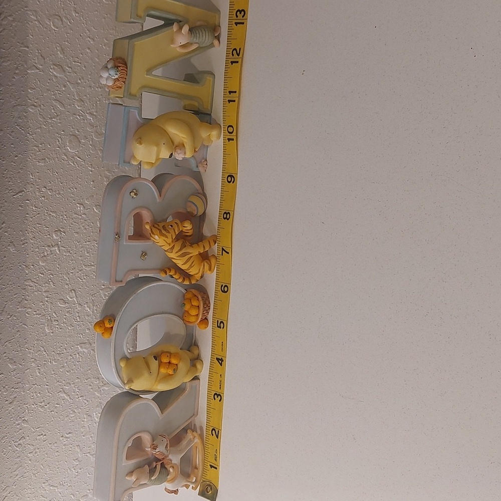 Disney Winnie the Pooh 'ROBIN' Decorative Letters for Baby or Child's Ro… - Picture 12 of 15